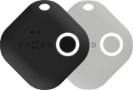 FIXED Smile Bluetooth-Tracker mit Bewegungssensor DOPPELPACK - Schwarz + Grau - Bluetooth-Ortungschip