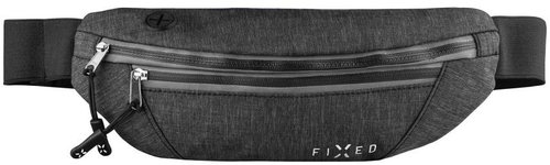 FIXED Sportbelt, 2 zsebes, szürke - Övtáska - Fő fotó