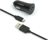 FIXED Rapid Charge Car MicroUSB black - Car Charger