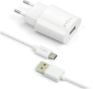 FIXED Rapid Charge Travel USB-C biela - Nabíjačka do siete