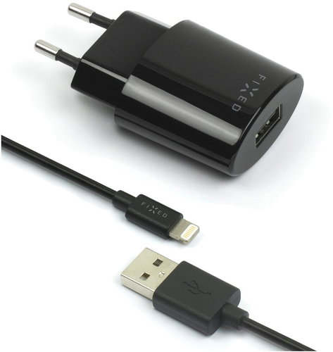 IXED Rapid Charge Travel Lightning fekete - Töltő adapter - Fő fotó