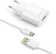 FIXED Rapid Charge Travel MicroUSB White - AC Adapter