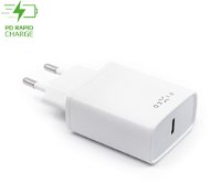 FIXED Travel with USB-C Output and PD Support 18W White - AC Adapter