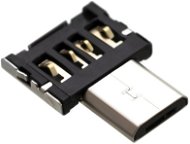 FIXED Micro USB OTG Mini, black - Adapter