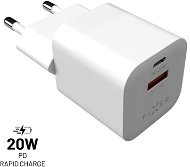 FIXED PD Rapid Charge Mini with USB-C and USB output support PD and QC 3.0 20W white - AC Adapter
