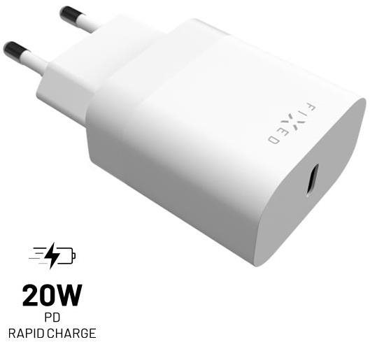 FIXED USB-C - PD, 20W, fehér