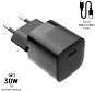 FIXED PD Rapid Charge Mini with USB-C output and USB-C/USB-C cable support PD 1m 30W black - AC Adapter