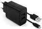 FIXED Smart Rapid Charge 15W mit 2xUSB Ausgang und USB/Lightning Kabel 1m schwarz - Netzladegerät