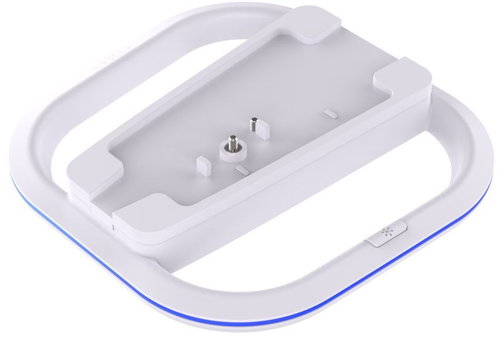 FIXED PlayStation 5/5 (Slim)/5 Pro + RGB LED háttérvilágítás - fehér - Játékkonzol állvány - Fő fotó