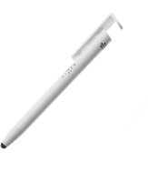 Stylus FIXED Pen 3-in-1 with Stand Function, White - Dotykové pero (stylus)