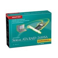 ADAPTEC AAR-2410SA, 4-kanálový SATA RAID (0, 1, 0/1, 5, JBOD) řadič, PCI-X 64-bit/66MHz, 64MB cache, - -