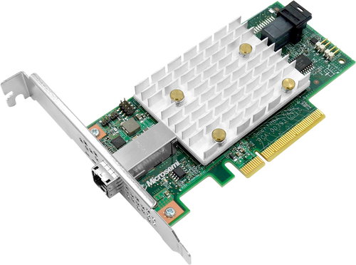 Microsemi Adaptec SmartHBA 2100-4i4e Single - Controller Unit - Main image
