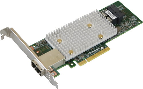 Microsemi Adaptec SmartHBA 2100-8i8e Single - Controller Unit - Main image