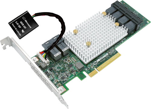 Microsemi Adaptec SmartRAID 3154-24i Single - Controller Unit - Main image