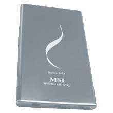 Externí box pro pevný disk MSI StarBox stříbrný - - - Hlavný obrázok