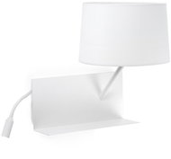 FARO 28414 - LED Wall Light HANDY USB 1xE27/20W/230V + LED/3W - Wall Lamp