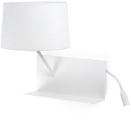 FARO 28415 - LED Wall Light HANDY USB 1xE27/20W/230V + LED/3W - Wall Lamp