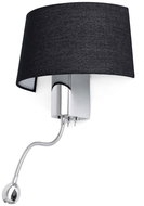 FARO 29946 - LED Wall Lamp HOTEL 1xE27/15W/230V + LED/1W - Wall Lamp