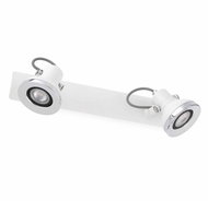 FARO 40553 - Wall Spotlight RING-2 2xGU10/8W/230V - Wall Lamp