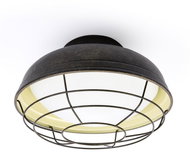 FARO 71159 - Outdoor Ceiling Lamp HELMET 2xE27/12W/230V IP44 - Ceiling Light