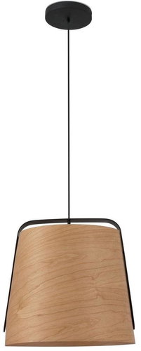 Faro 29848 - Chandelier on Cable WOOD 1xE27/20W/230V - Chandelier - Main image