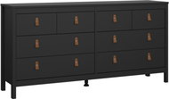 FALCO Commode Real 663 black - Chest of Drawers