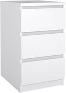 FALCO Komoda Simplicity 237 bílý lesk - Komoda