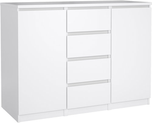 FALCO Commode Simplicity 236 white gloss - Chest of Drawers - Main image