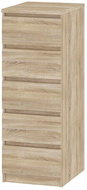 FALCO Simplicity 233 oak sonoma chest of drawers - Chest of Drawers