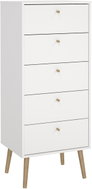 FALCO Chest of drawers Boaz 128 white - Chest of Drawers