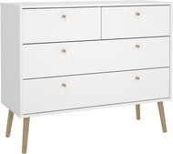 FALCO Chest of drawers Boaz 124 white - Chest of Drawers