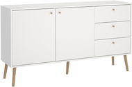 FALCO Komoda Boaz 121 bílá - Komoda