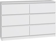 FALCO Chest of drawers Malvína M6 120 white - Chest of Drawers