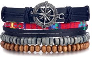 Flor de Cristal Set of men's bracelets El Mar, 5 in 1 - Bracelet