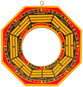 Feng Shui Harmony Zrcadlo vypouklé (ven) 15,5 cm - Dekorace