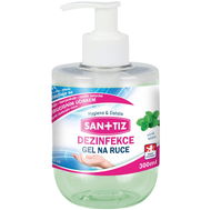 Antibacterial Gel Sanitiz Dezinfekční gel na ruce 300ml Máta  - Antibakteriální gel