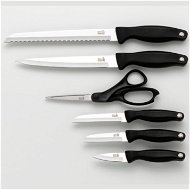 Fiskars Kitchen Devils Készlet 5 db kés + olló késtartó blokkban - Késkészlet