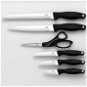 Fiskars Kitchen Devils Készlet 5 db kés + olló késtartó blokkban - Késkészlet
