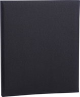 Focus Base Line Canvas Ringbinder, Black - Photo Album