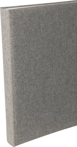 Focus Base Line Canvas Ringbinder, Brown - Photo Album - Main image