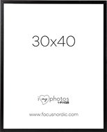 Focus Soul Black 30 × 40 - Photo Frame