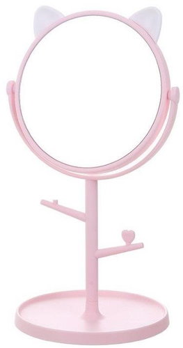 eCa cosmetic mirror pink - Makeup Mirror - Main image