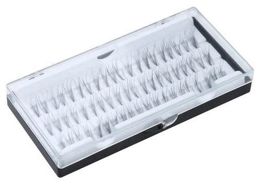 Pronett XJ3403A Set of artificial eyelashes 8 mm 60 pcs - Adhesive Eyelashes - Main image