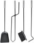 Fireplace tools Kaminer 4165 Fireplace tools made of steel - five parts - Krbové nářadí