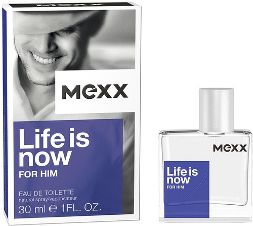 Mexx Life Is Now For Him EdT 30 ml M - Toaletní voda - Hlavní obrázek