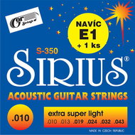 Gorstrings Sirius S-350 10-43 Extra Super Light - Strings