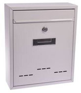 G21 Mailbox RADIM small 310x260x90mm white - Mailbox