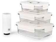 G21 Set of vacuum jugs with pump 4 pcs - Food Container Set