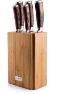 Súprava nožov G21 Gourmet Nature 5 ks + bambusový blok - Sada nožov