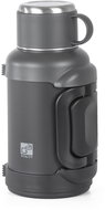 G21 Stainless steel thermos 2500 ml, black-grey - Thermos